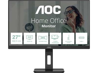 AOC Pro-line Q27P3CV 27 IPS 2560 x 1440 (2K) HDMI DisplayPort USB-C 75Hz