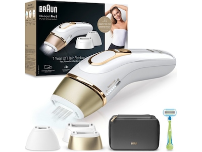 Braun IPL Silk·expert Pro 5 PL5242 (hvid/guld)