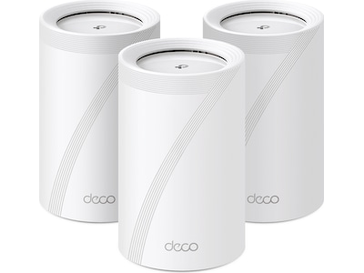 TP-Link Deco BE65 (BE9300) 3-Pack - Mesh router 802.11a/b/g/n/ac/ax/be (Wi-Fi 7)