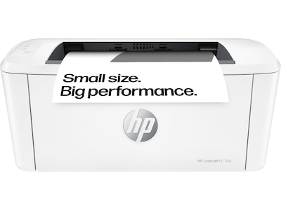 HP LaserJet M110w - Printer - S/H - laser - A4/Letter - 600 x 600 dpi - op til 20 spm - kapacitet: 150 ark - USB 2.0, Wi-Fi(n), Bluetooth LE