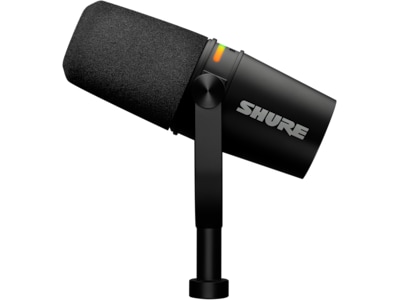 Shure MV7+ Podcast Mikrofon (sort)
