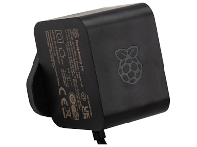 Raspberry Pi Netadapter til Raspberry Pi 5 Model B 27 W - Sort
