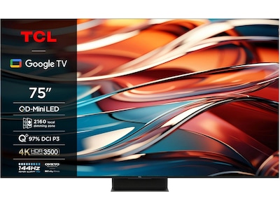 TCL 85" 85C855 QLED Pro 4K Google TV 144Hz