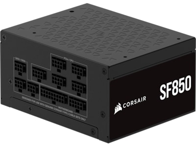 CORSAIR SF Series SF850 - Strømforsyning (intern) - ATX12V 3.1/ EPS12V - 80 PLUS Platinum - AC 100-240 V - 850 Watt - Europa
