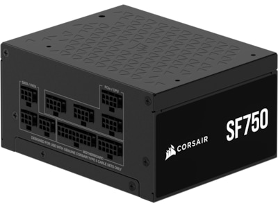 CORSAIR SF Series SF750 - Strømforsyning (intern) - ATX12V 3.1/ EPS12V - 80 PLUS Platinum - AC 100-240 V - 750 Watt - Europa