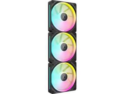 CORSAIR iCUE Link LX120 RGB - Indsats med blæser - 120 mm - sort (pakke med 3)