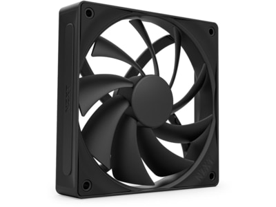 NZXT F120Q V2 Quiet Airflow - Kabinet køler - 120mm - Sort - 25 dBA