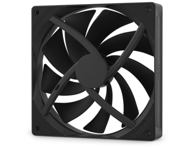 NZXT F140Q V2 Quiet Airflow - Kabinet køler - 140mm - Sort - 25 dBA