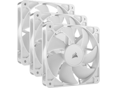 CORSAIR RS120 - Indsats med blæser - 120 mm - hvid (pakke med 3)