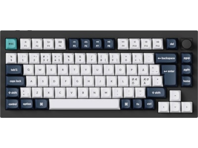 Keychron Q1 Max Tastatur Mekanisk RGB Trådløs Nordisk