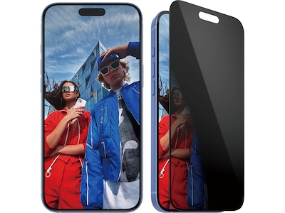 PanzerGlass iPhone 16 Plus | 15 Plus Privacy skærmbeskytter