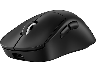 Logitech G PRO X SUPERLIGHT 2 DEX - Mus - ergonomisk - gaming - højrehåndet - optisk - 5 knapper - trådløs, kablet - 2.4 GHz, USB - sort