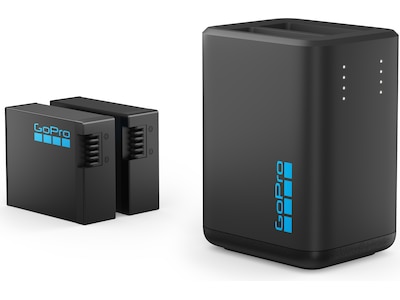 Gopro - Dobbelt Batterioplader (hero13 Sort)