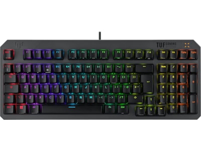 ASUS TUF Gaming K3 Gen II Tastatur Optisk mekanisk RGB/16,8 millioner farver Kablet