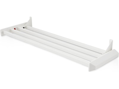 Adax Basis tørrehylde 110 W, Hvid, 117 cm