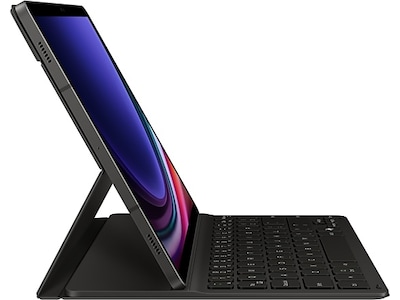 Samsung Galaxy Tab S10 Lite/FE og S9/FE Slim tastaturcover (sort)