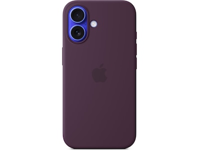 Apple iPhone 16 Silikonecover (blomme)