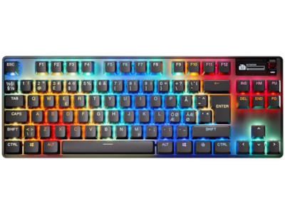 SteelSeries Apex Pro TKL Wireless Gen 3 - Gaming Tastatur - Uden Numpad - Nordisk - Sort