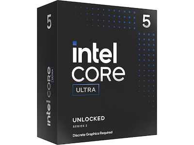 Intel Core Ultra 5-245KF Arrow Lake CPU - 5.2GHz 14-kerne - LGA1851 - Intel Boxed without heatsink/fan - GEEKD.dk