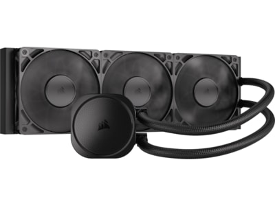 CORSAIR Nautilus 360 RS - Processors flydende kølesystem - Radiatorstørrelse: 360 mm - (for: LGA1851, LGA1700, AM5, AM4) - kobber - 120 mm