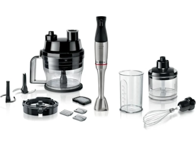 Bosch Serie | 6 ErgoMaster MSM6M8X1 - Stavblender - 1.2 kW - rustfrit stål
