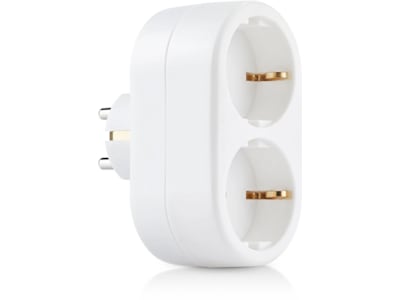 ON stikkontakt med to udtag