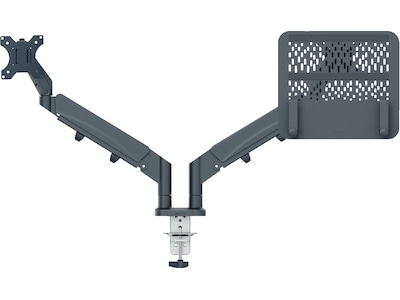 Leitz - Ergo Skærmholder Til Skærm Og Bærbar Computer - Mørkegrå