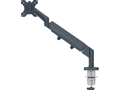 Leitz Ergo Monitor Arm Single, pladsbesparende, 17-32" flad/buet skærm