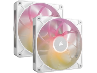 Corsair iCUE LINK RX140 RGB MAX Ventilator 2pk (hvidt)