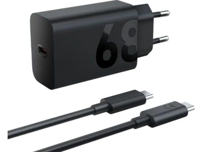 Lenovo 68W Vægoplader (sort)