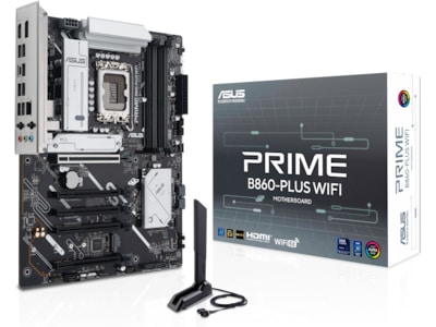 ASUS PRIME B860-PLUS WIFI Bundkort - Intel B860 - Intel LGA1851 socket - DDR5 RAM - ATX
