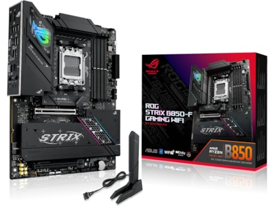 ASUS ROG STRIX B850-F GAMING WIFI Bundkort - AMD B850 - AMD AM5 socket - DDR5 RAM - ATX