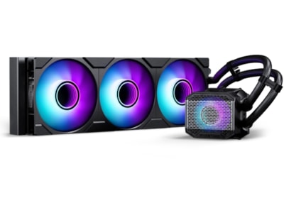 Phanteks Glacier One 360M25G2 - Processors flydende kølesystem - Radiatorstørrelse: 360 mm - (for: LGA115x Socket, LGA1200, LGA1700, LGA2011, LGA2011-3, LGA2066, AM4, AM5) - kobber - 120 mm - sort