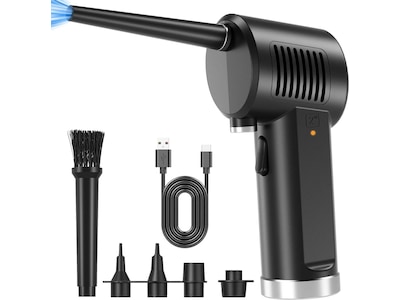 Mission SG 75W støv- og luftblæser (sort)