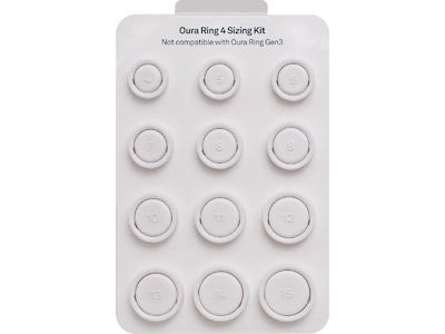 Oura Ring 4 størrelsessæt