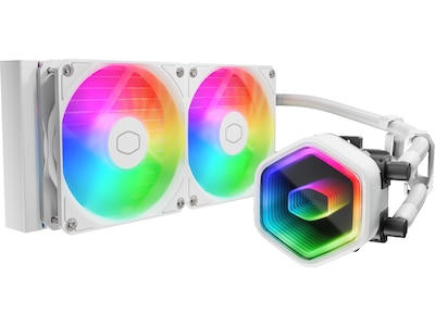Cooler Master MasterLiquid 240 Core II Vandkøler 1-pack Hvid 120 mm