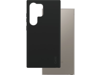 PanzerGlass CARE by Fashionable Case Black w. Qi Compatible Samsung Galaxy S25 Ultra Beskyttelsescover Sort Samsung Galaxy S25 Ultra