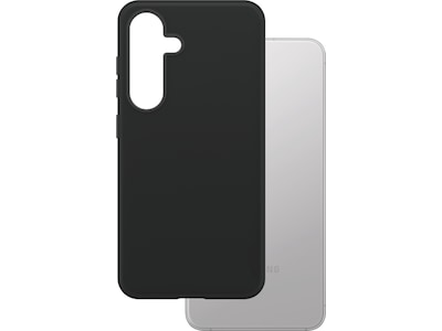 CARE by PanzerGlass - Bagsidecover til mobiltelefon - termoplastisk polyuretan (TPU) - sort - for Samsung Galaxy S25+
