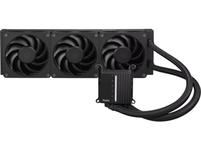 ASUS ProArt LC 360 AiO Liquid Cooler with 3x120mm Alphacool Apex Stealth Metal Power Fans Vandkøling - GEEKD.dk