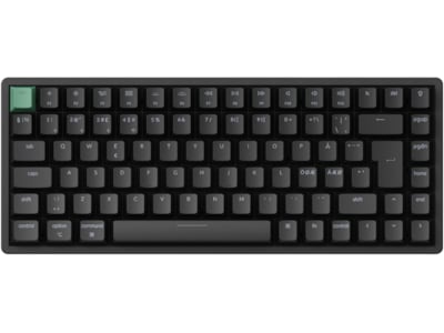 Keychron K2 He Qmk Kablet Og Trådløs Gateron Double-rail Magnetic Nebula Nordisk