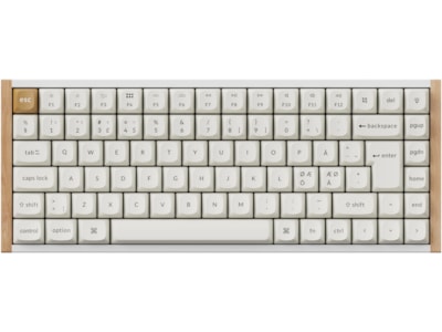 Keychron K2 HE SE QMK trådløst gamingtastatur (hvid)