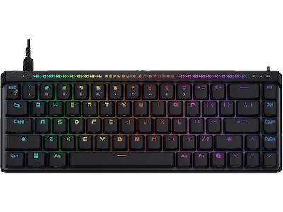 ASUS ROG FALCHION ACE HFX (M605) 65% Analog Gaming Keyboard with ROG HFX Magnetic Switches Tastatur - GEEKD.dk