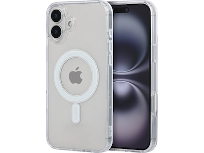 iiglo iPhone 16 Plus Magnetic Clear Case (gennemsigtig)