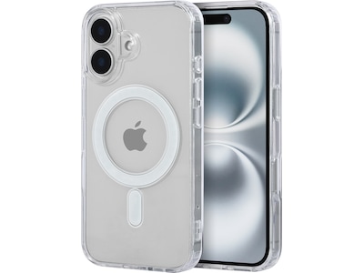 iiglo iPhone 16 Magnetic Clear Case (gennemsigtig)