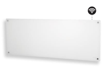 Mill Glass Smart WiFi Gen 4 panelvarmer 1300W (hvid)