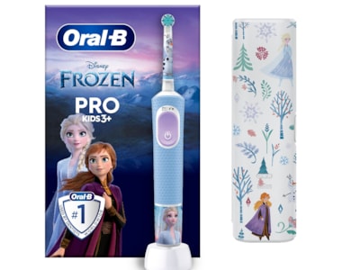Oral-B Vitality Pro Frozen Barn Roterende, pulserende tandbørste Sort, Grå
