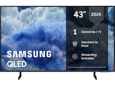 Samsung 43" Fladskærms TV QLED 4K TQ43Q8FAAUXXC