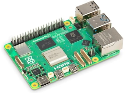 Raspberry Pi 5 Model B - Enkelttavle-computer - Broadcom BCM2712 / 2.4 GHz - RAM 16 GB - 802.11a/b/g/n/ac, Bluetooth 5.0