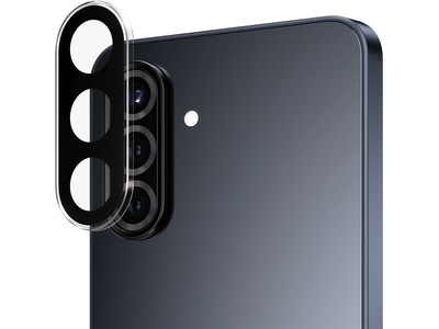 PanzerGlass ® Hoops® Kameralinsebeskytter Transparent Samsung Galaxy A36 5G, Samsung, Samsung - Galaxy A36 5G, Tør påføring, Ridseresistent, Stødresistent, Transparent, 1 stk