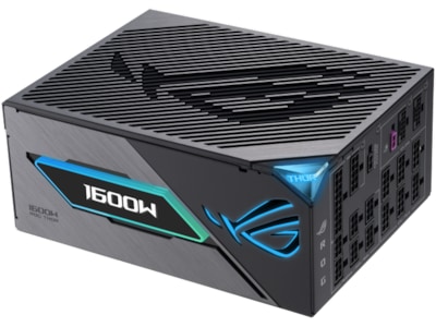 ASUS ROG Thor 1600W Titanium III Strømforsyning - 1600 Watt - 135 mm - ATX 3.1 - 80 Plus Titanium certified